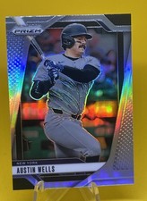 2025 Panini Prizm Austin Wells #212 Silver Prizm New York Yankees🔥
