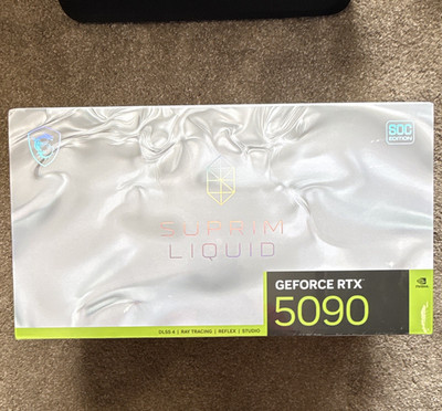 MSI SUPRIM LIQUID SOC Edition NVIDIA GeForce RTX 5090 Graphics Card