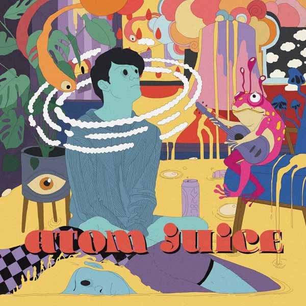 Atom Juice S/t (yellow/red/splatter Blue Vinyl) LP New 694685737216