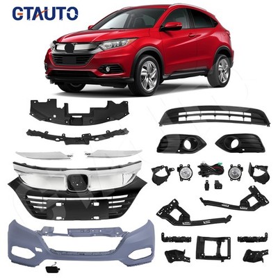 For Honda HR-V 2019-2021 Front Bumper Grille Molding Fog Light Bracket Assembly