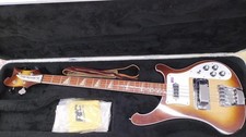 (Rickenbacker) 4003 Made in USA Solid Body Electric Bass Guitar With Hard Case