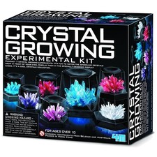 DIY Crystal Growing Science Kit - 7 Experiments with Display Cases for Kids 10 