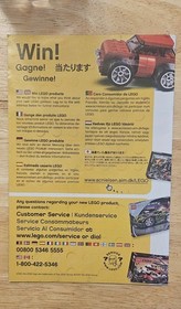 Lego 7700 Exo-Force Stealth Hunter Instruction Manual Only