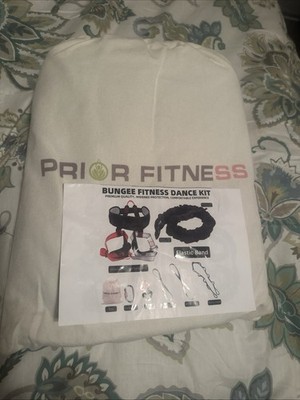Factory Sealed PRIOR-FITNESS Bungee Fitness Set, Dance Cord Kit, 4D Heavy Duty