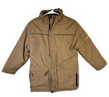 Hawke  Co Outfitters Jacket Youth 10/12 Tan Insulated Parka No Hood 88041BU