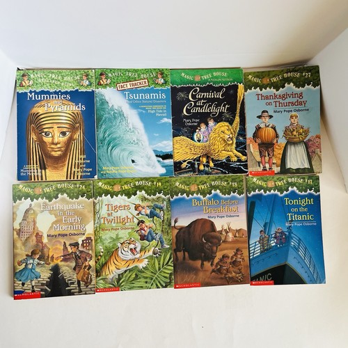 RANDOM Lot of 10 2nd-3rd Grade Books Magic Tree House Junie B Jones Cam jansen - Picture 7 of 12