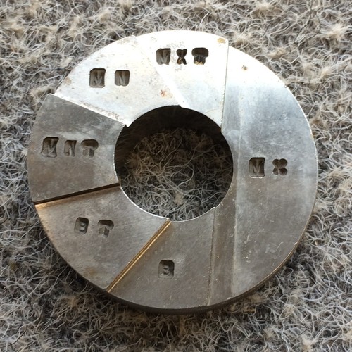 SCHRILLO 3/8 PLAIN TAPER MAC INSP 3710 MISURATORE AD ANELLO MIL-P-7105 - Foto 3 di 3