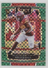 2022 Panini Select Draft Picks Concourse Green Squares Prizm Breece Hall 0nr3