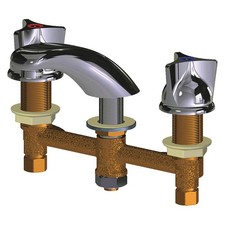 CHICAGO FAUCETS 404-V950E64ABCP Low Arc,Chrome,Chicago Faucets,404 48YD64