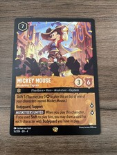 Disney Lorcana TCG Mickey Mouse - Musketeer Captain 16/204 Legendary NM