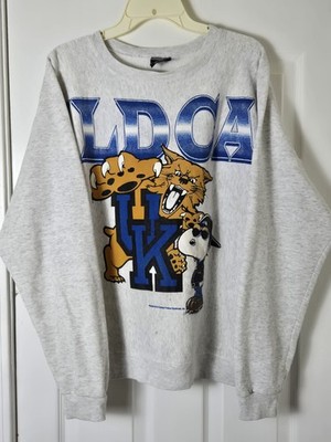 Rare Vintage Kentucky Wildcats Big Spell Out Snoopy Sweatshirt