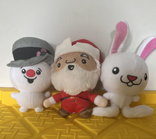 Frosty the snowman Santa Claus Bunny Plush