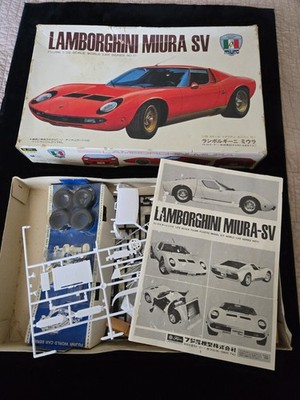 Fujimi Lamborghini Miura SV Stratos Racing 4 1/20 Model Kit | eBay