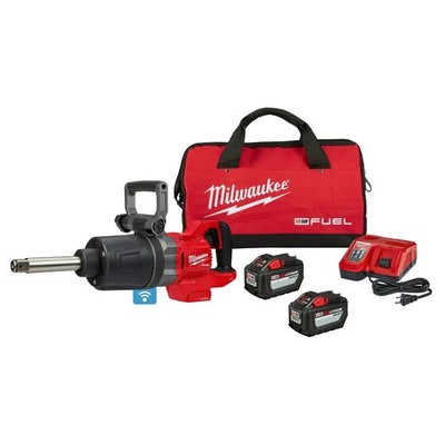 Milwaukee 2869-22HD M18 FUEL 18V 1'' D-Handle Anvil High Torque Impact Wrench Kit