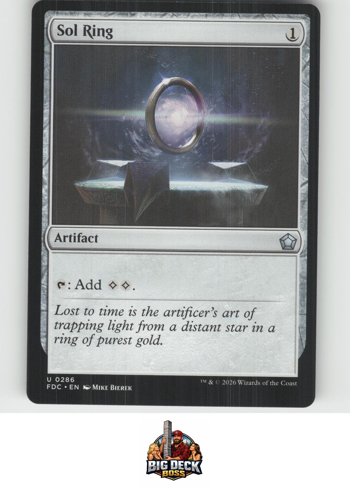 Sol Ring (0286) Commander: Foundations Uncommon 286 MTG Near Mint