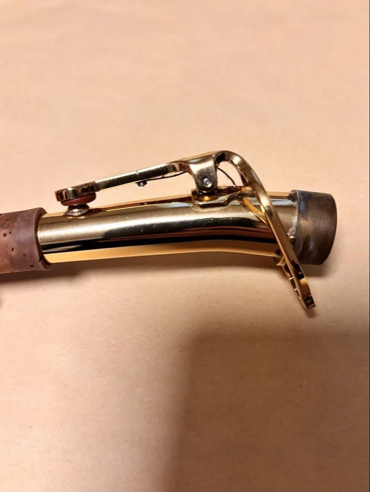 Soprano Saxophone Neck Gold Lacquer - Image 3 of 4