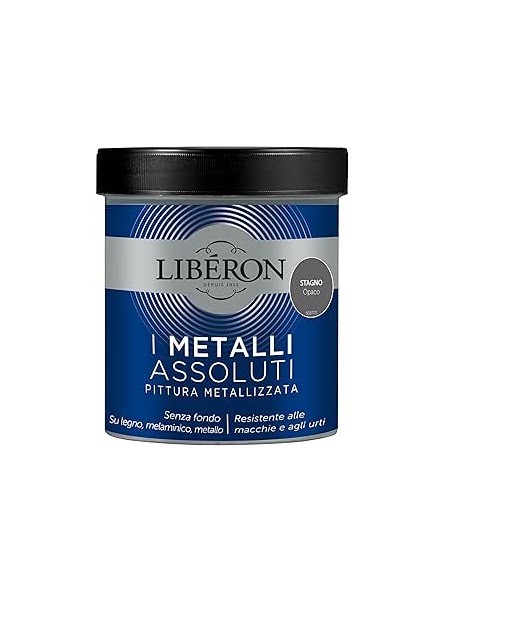 LIBERON - PITTURA METALLIZZATA I METALLIASSOLUTI STAGNO OPACO 500ML