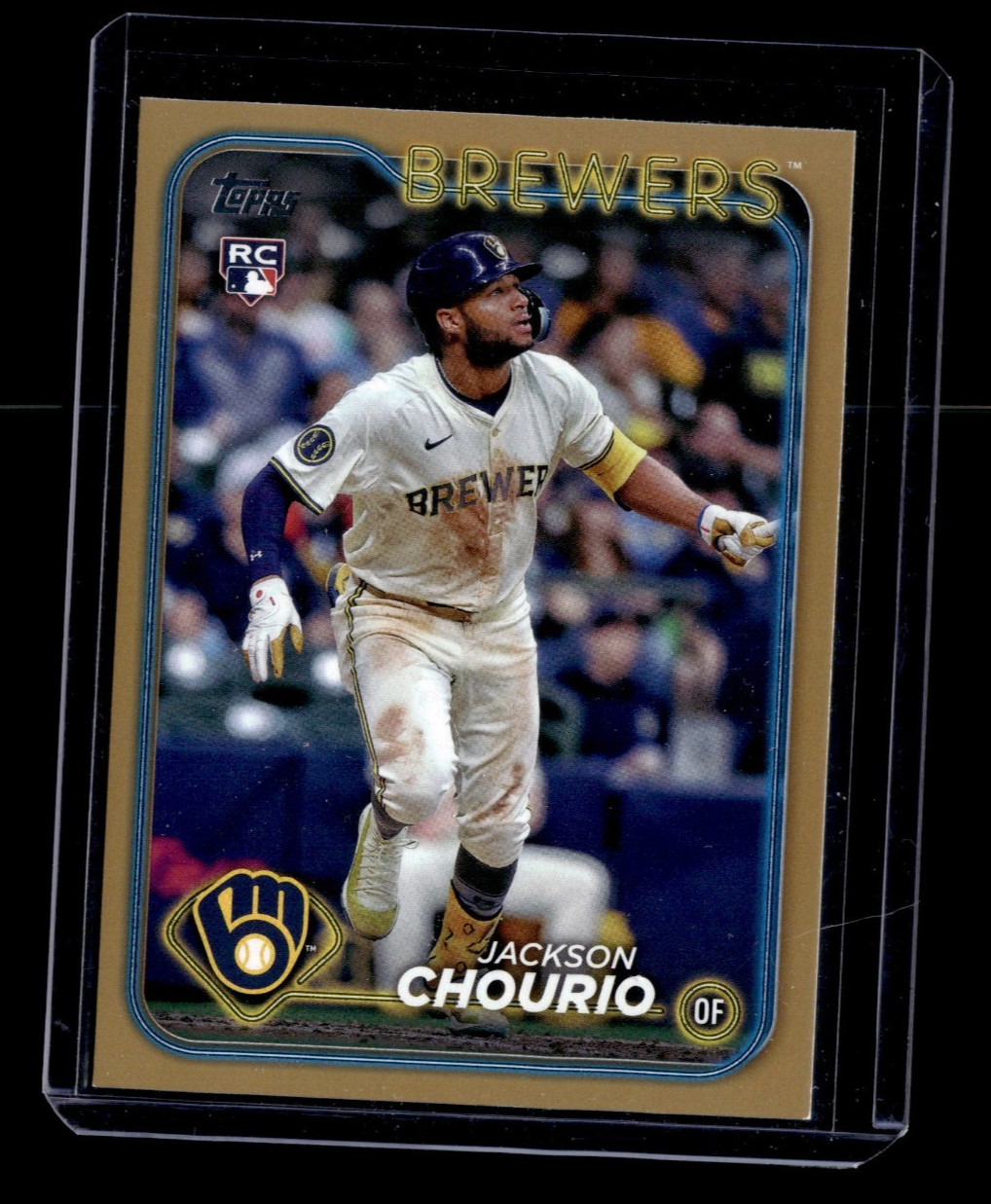 2024 Topps Update #US240 Jackson Chourio Gold #/2024 RC