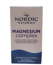 Nordic Naturals Magnesium Complex - Unique Chelated Tri-Magnesium Formula, 90 Ct