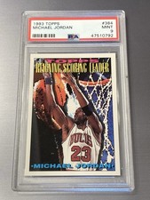 Michael Jordan 1993-94 Topps PSA 9 MINT # 384 graded sports card