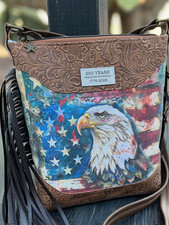 PATRIOTIC EAGLE CROSSBODY HANDBAG/4TH OF JULY