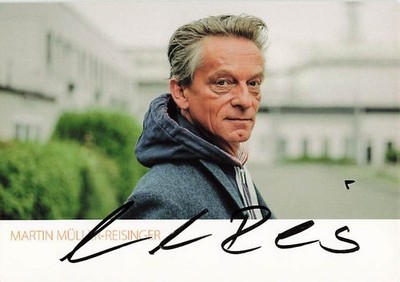 Martion Müller Reisinger UH film autograph card original signed 3746 E