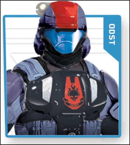 HALO MEGA CONSTRUX OPERATION STONEBREAK DROP POD UNSC METALLIC BLUE ODST FDY38 - Picture 7 of 8