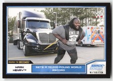 2014 Topps WWE Road to Wrestlemania Purple Mark Henry #8
