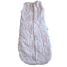 ERGOPOUCH Sleep Suit Sack 2.5 Pink Floral 3-12 Months Organic Cotton Baby Bag