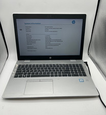 HP ProBook 650 G5 15.6" Laptop i5-8265U 1.60GHz 8GB RAM Without Storage No Wi-Fi