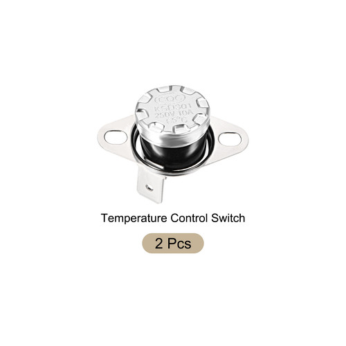 KSD301 Thermostat 65C NC Temperature Thermal Control Switch 90C Angle/2 Pcs - Picture 6 of 6