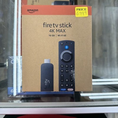Amazon Fire TV Stick 4K Max (2nd Generation) with Alexa Voice Remote Enhanced