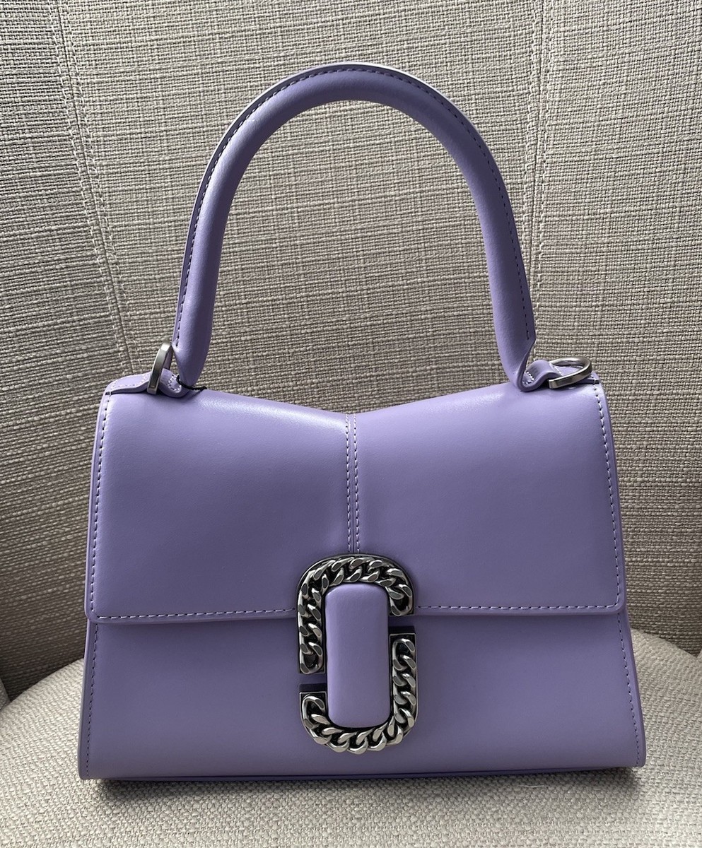 Marc Jacobs The St Marc Top Handle Bag In Colour Lavender Style