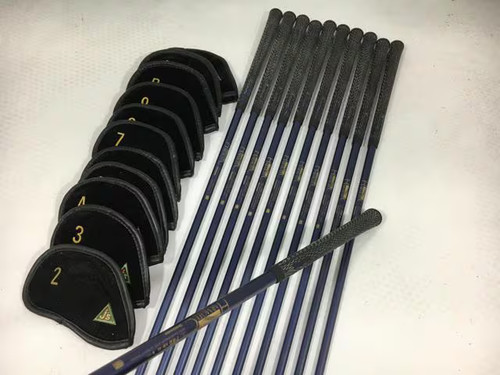 Bridgestone Js Titanium Muscle Iron 2-9.P.A.S Iron Set HM-40 Stiff Men #Dz - Picture 3 of 4
