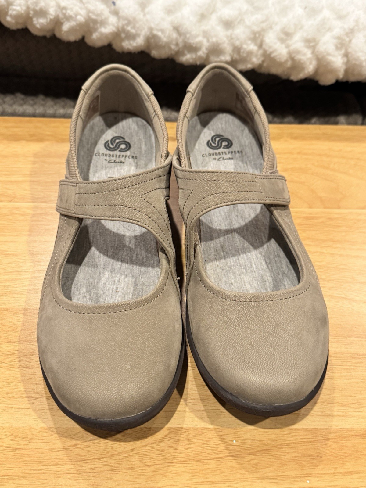 Cloudsteppers By Clarks Tan Adjustable Straps Cus… - image 1