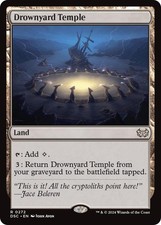Drownyard Temple MTG Commander: Duskmourn: House of Horror 272 R NM