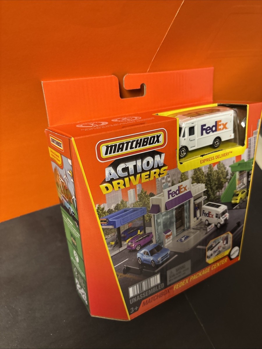 Matchbox FedEx Package Center Playset with Express Delivery