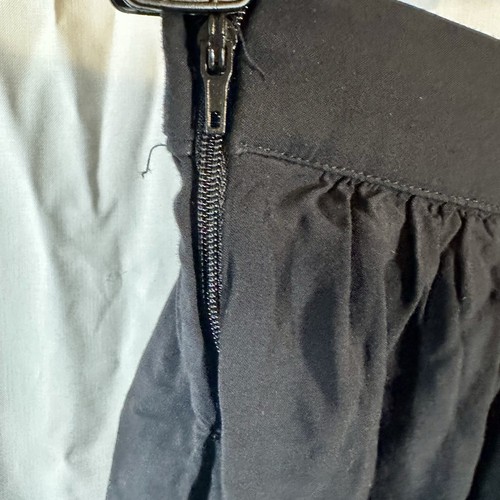 ModCloth black bow waist A-line swing midi skirt women’s small - Picture 7 of 10