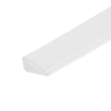Edge Trims 1M 3.28Feet Silicone U Channel Fits 0.1-1.5mm Edge Seal Strip White