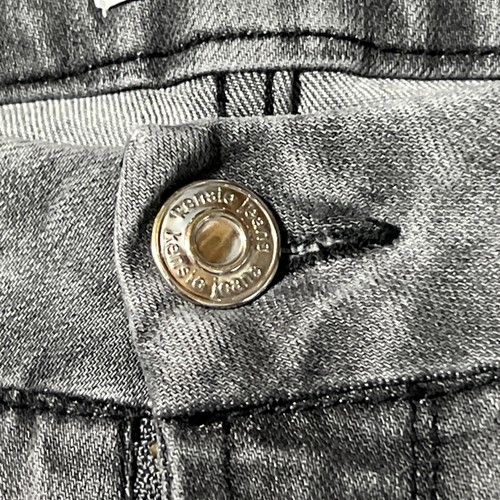 Kensie jeans luxe Ultimate High Rise Skinny Size 10/30 Light Grey - Picture 5 of 17