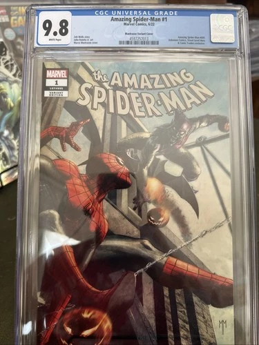 AMAZING SPIDER-MAN #1 LGY #895 CGC 9.8 MASTRAZZO VARIANT UNKNOWN COMICS 2022