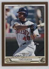 2005 Upper Deck Origins Gold 4/20 Torii Hunter #49 n1u