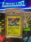 2012 Pokemon Black & White Dark Explorers Venusaur Cosmos Holo PSA 8