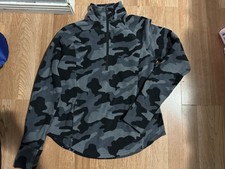 Old Navy Go-Warm Micro Performance Fleece Quarter Zip Sweatshirt Size S Woman