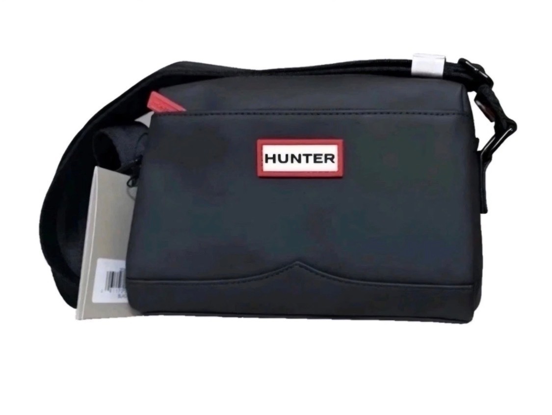NEW Hunter Women's Crossbody Bag Adjustable Strap Travel Everyday Purse Black