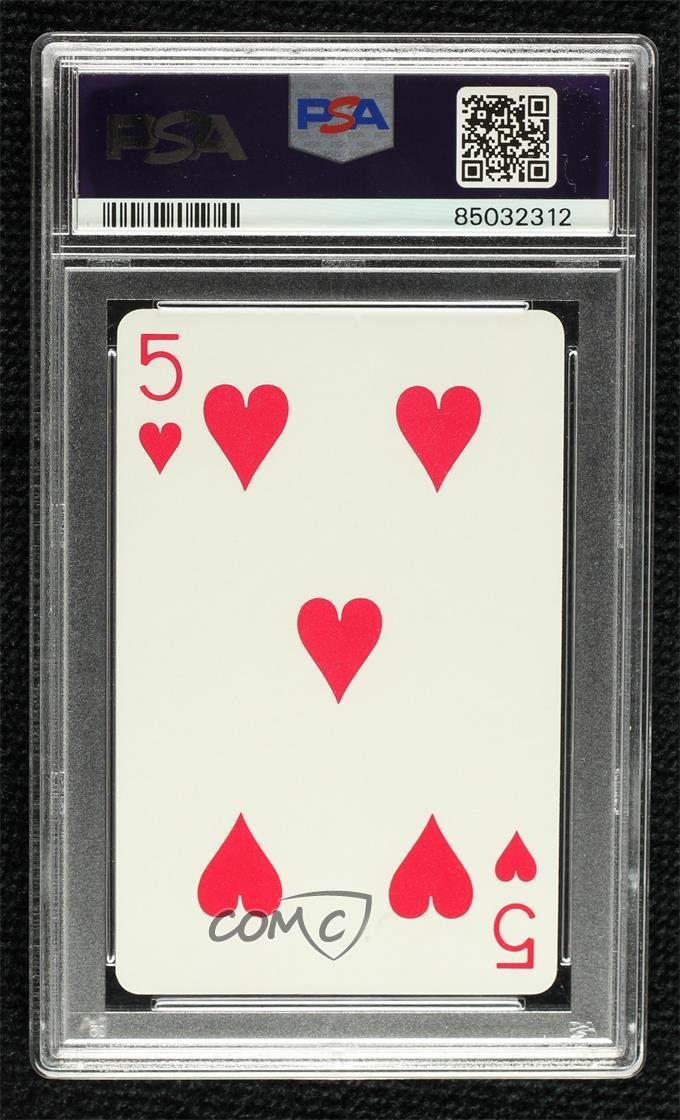 1973 US Playing Cards Smithsonian Baseball Immortals Babe Ruth PSA 10 GEM MT HOF view 2