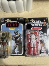 2023 Star Wars Kenner Boba Fett Return of the Jedi 40th & George Lucas Trooper