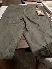 LIVSN Flex Canvas Pants - Olive - BOT010L-OLV - 38” x 30" **NEW**
