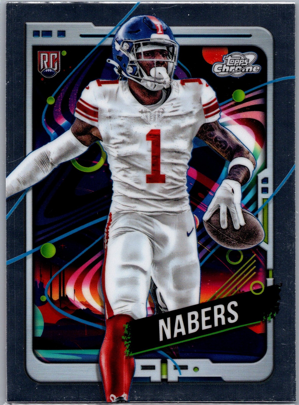 2024 Topps Chrome Cosmic #167 Malik Nabers