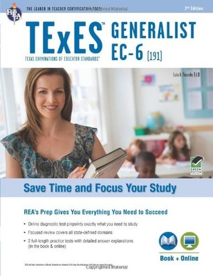 TExES Generalist EC-6 (191) Book + Online (TExES Teacher Certification Test ...